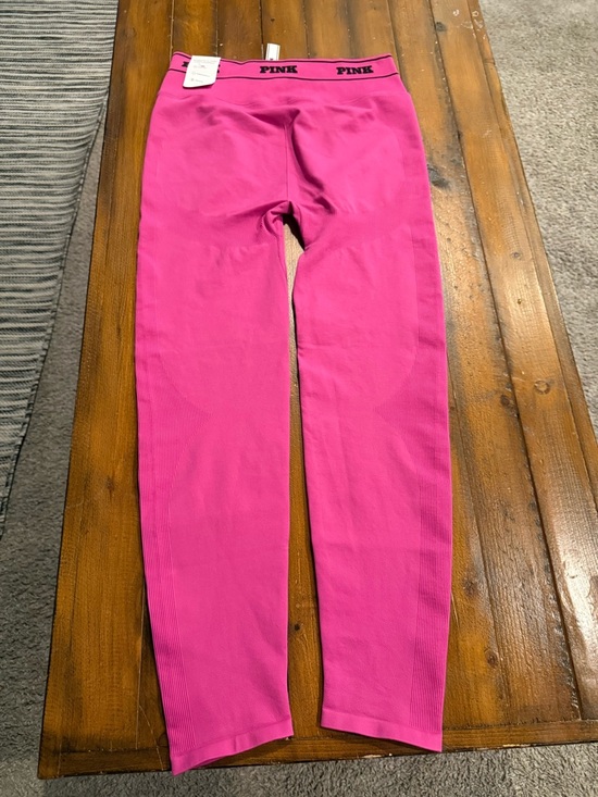 PINK Victoria's Secret Pants - PINK Victoria's Secret Hot Pink Girls' Stretch Leggings